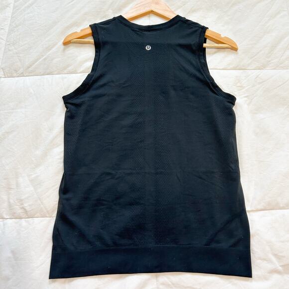 Lululemon Athletica Swiftly Relaxed Tank Top Updated Fit Black Women’s Size 4 - Picture 5 of 5